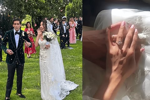 Sidhartha Mallya and Jasmine tie the knot in intimate ceremony