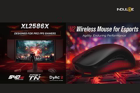 BenQ launches 540Hz esports monitor Zowie XL2586X and U2 wireless mouse