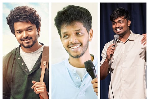 (L to R) Vijay, Prakash Kumar and Divyanand