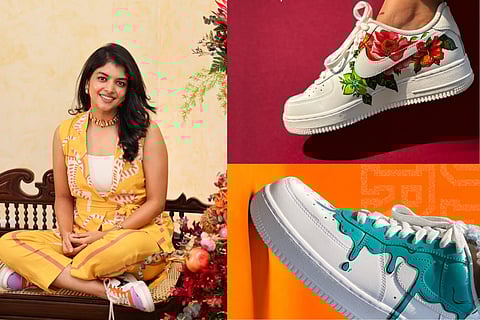 This artist is giving your sneakers a new look