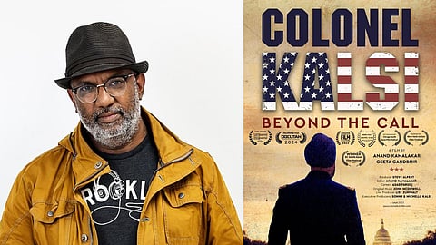 Anand Kamalakar (L); Colonel Kalsi poster