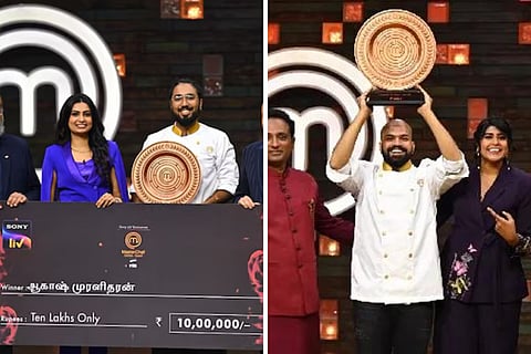 (L-R) Akash Muralidharan, Mahboob Vin Basha