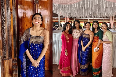 Rashmika Mandanna takes a trip to Kodagu for a childhood friend's wedding