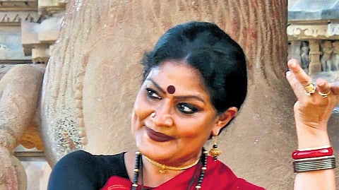 In frame: Bharatanatyam Maestro Geeta Chandran