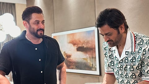 In frame: Salman Khan and MS Dhoni