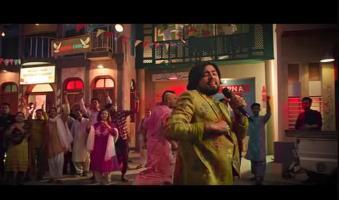 A screengrab from 'Blockbuster' video