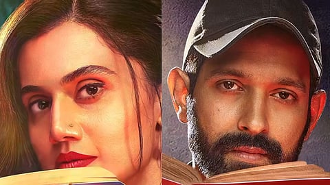 Taapsee Pannu (L); Vikrant Massey (R)