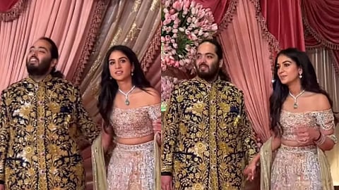 In frame: Anant and Radhika