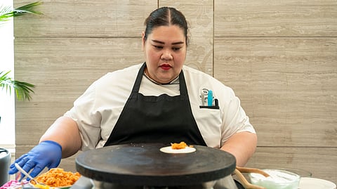 In frame: chef Rungtiwa Sorlae