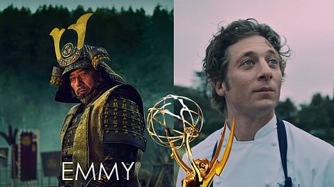 A scene from popular web series 'Shogun' (L) and 'Bear' (R)