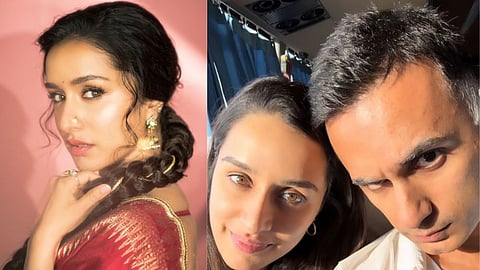 In frame: Shraddha Kapoor (L); Shraddha with Rahul Mody (R)