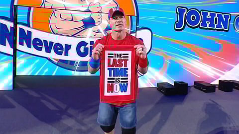 In frame: John Cena