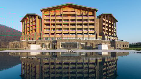 This holistic wellness retreat in Azerbaijan’s scenic Gabala region is an ideal spot to go for a detox