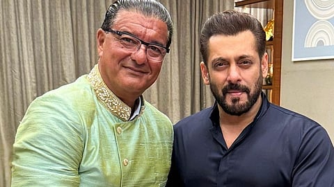 Jacob Arabo with Salman Khan