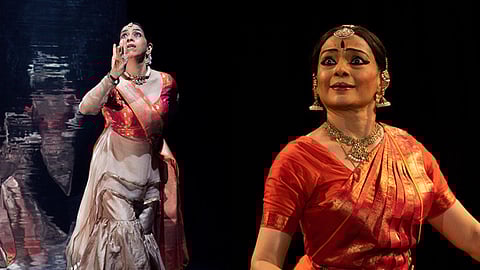 (L) Aditi Mangaldas and Malavika Sarukkai