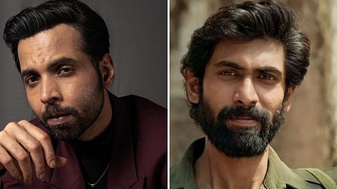 Abhishek Banerjee (L); Rana Daggubati (R)