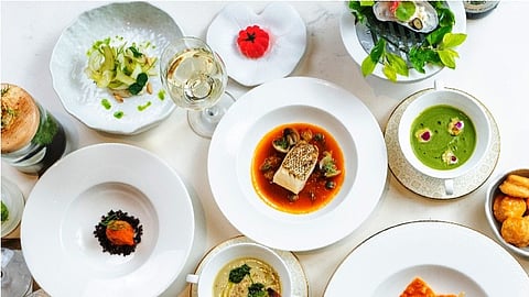 In Frame: Assorted dishes from the menu