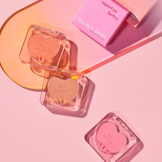 The Heart Pop Blusher by Etude India