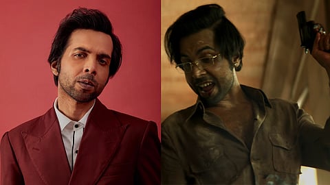 Abhishek Banerjee and his character still from 'Vedaa'