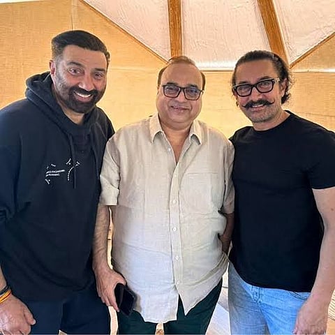 (L-R) Sunny, Rajkumar and Aamir
