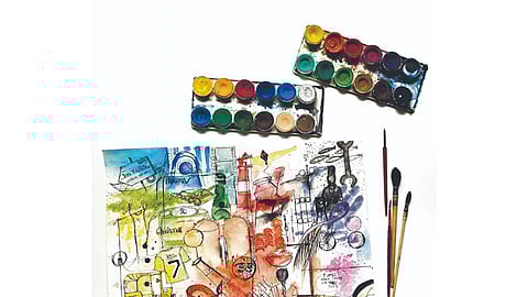 The artworks that will be displayed in the exhibition