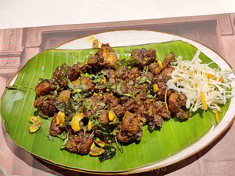 Chicken kaju ghee roast