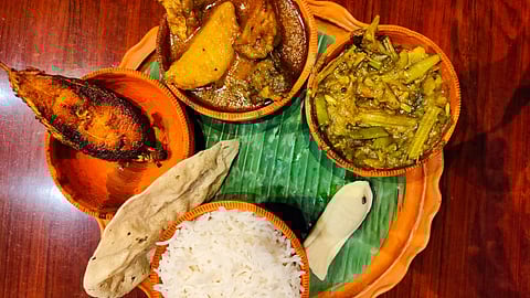 Ilish thali