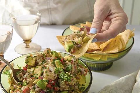 Shrimp ceviche