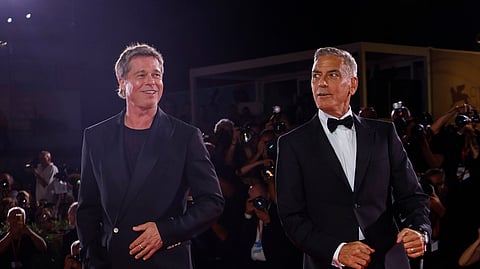 Brad Pitt and George Clooney
