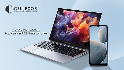 Cellecor Gadgets Limited announces an exciting launch of laptop and 5G smartphones