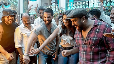 Shahid Kapoor with the film's cast and crew