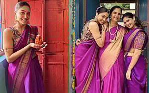 In Frame: Sharvari during Ganesh Chathurthi festival