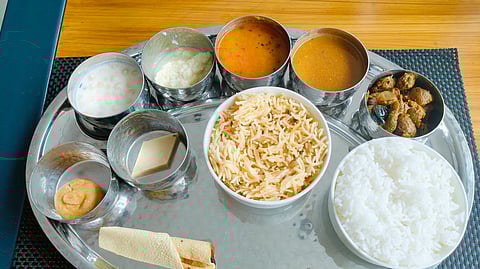 Jain Paryushan thali