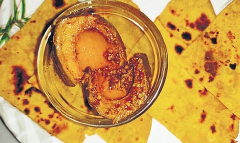 In Frame: Paratha with achaar