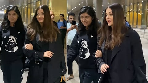 Aaradhya Bachchan and Aishwarya Rai Bachchan