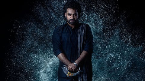 NTR Jr in a still from Devara