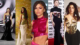 Alia, Radhika, Zendaya, Sydney, Tamannaah (L-R)