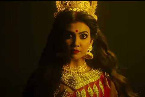 In Frame: Rajnandini from 'Mohishashur Mordini'