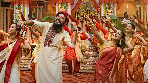 A still from the music video