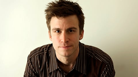 Gavin Creel, who plays Claude in the musical "Hair", poses for a picture in New York on April 23, 2009
