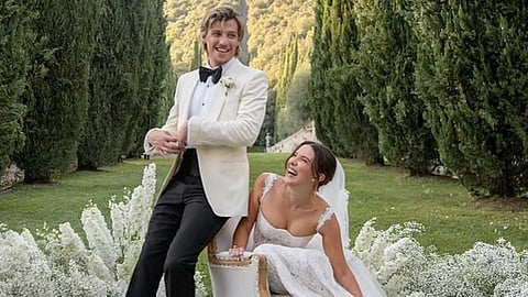 Jake Bongiovi and Millie Bobby Brown