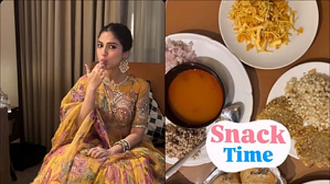 Bhumi Pednekar shares her delicious Navratri snack moments