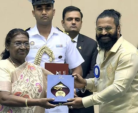 Rishab Shetty in 'Kantara: Chapter 1 poster'