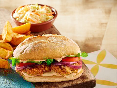 Thigh and mighty burger