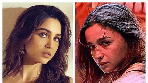Sharvari (L); Alia Bhatt (R)