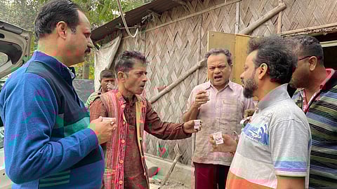 In frame: BTS from the shoot of Abar Asibo Phire