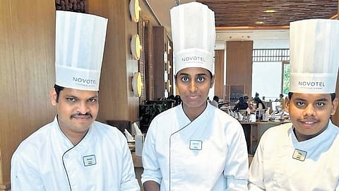 Chefs at Novotel