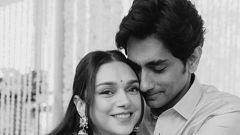 Aditi Rao Hydari and Siddharth