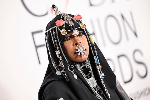 Erykah Badu attends the CFDA Fashion Awards at the American Museum of Natural History on Monday, Oct. 28, 2024, in New York