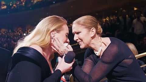 Adele and Celine Dion